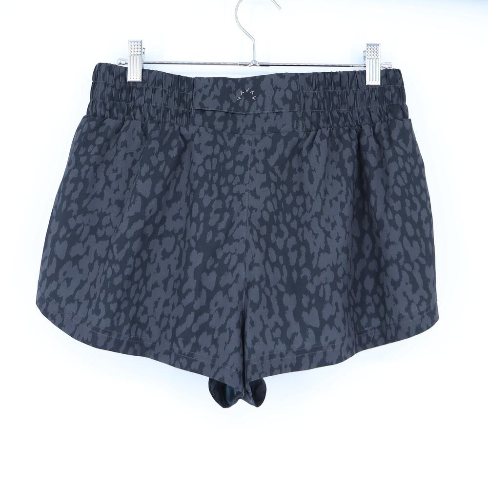 Varley Kallin Running Shorts Black Shadow Animal Lightweight Training Women's M - Picture 2 of 11